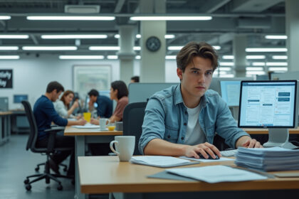découvrez le phénomène des 'bullshit jobs' dans notre article captivant. que se passerait-il si cliquer devenait un véritable métier ? plongez dans cette réflexion sur la nature du travail moderne et l'absurdité de certaines professions à l'ère numérique.