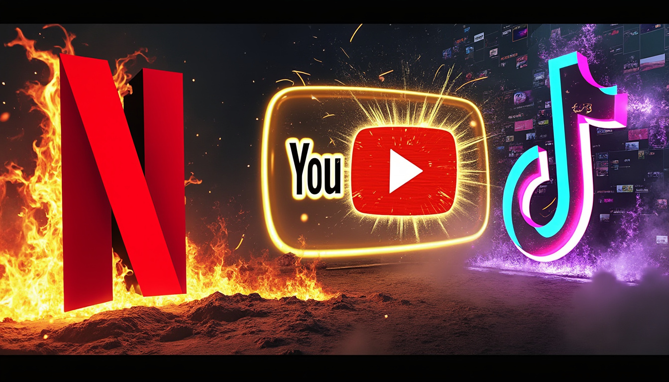 découvrez les enjeux de la bataille numérique entre netflix, youtube et tiktok. qui s'imposera comme le champion du clic ? analyse approfondie des stratégies, tendances et préférences des utilisateurs qui façonnent l'avenir du divertissement en ligne.